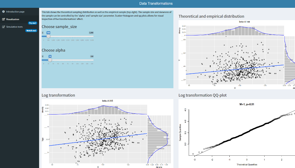 Data transformation with R